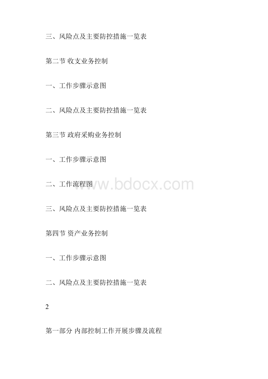 收支和预算管理业务内部控制流程图Word下载.docx_第2页