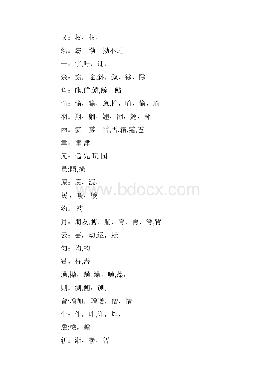 形近字大全范本模板Word文档下载推荐.docx_第2页