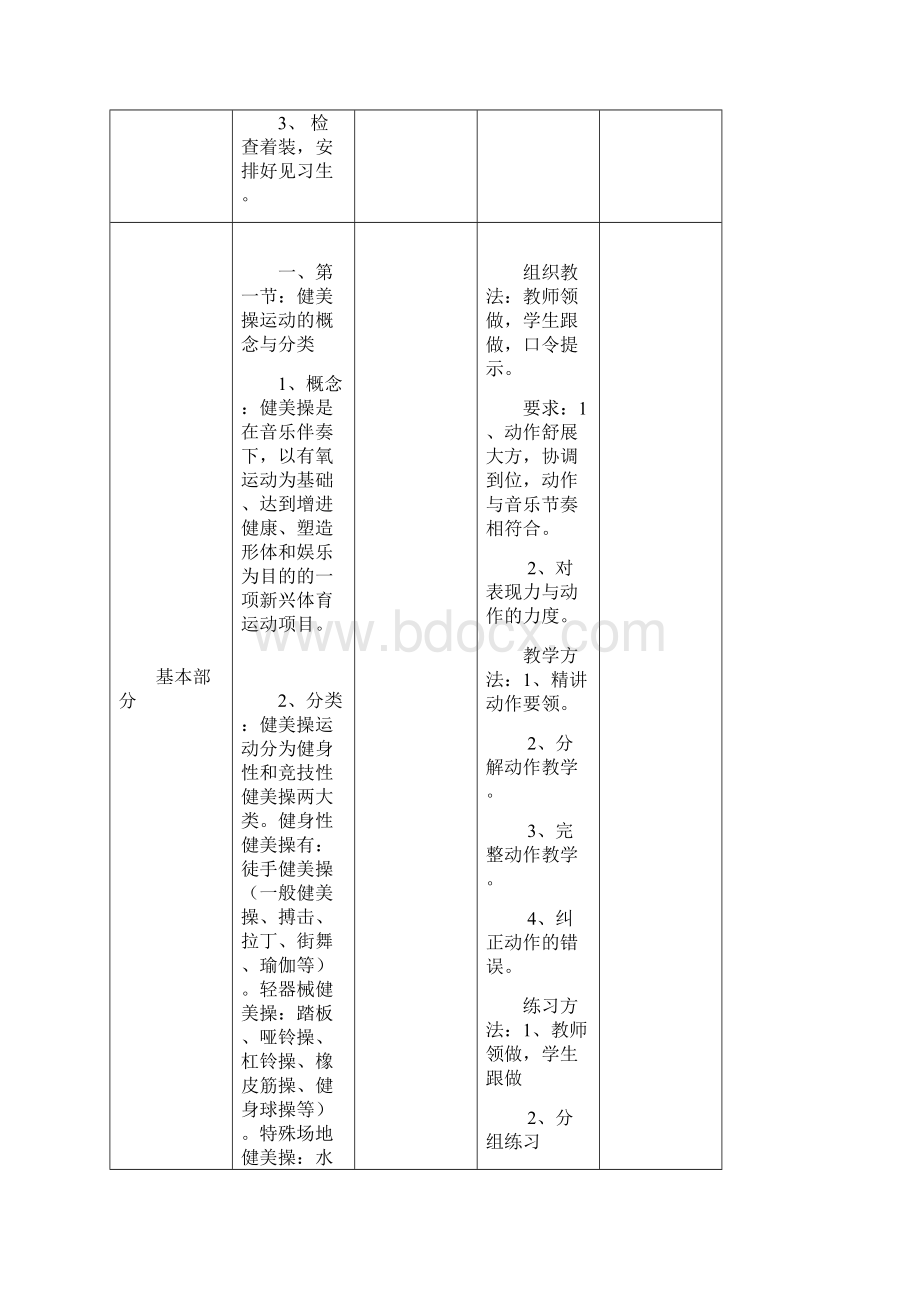 健美操兴趣班教案.docx_第2页