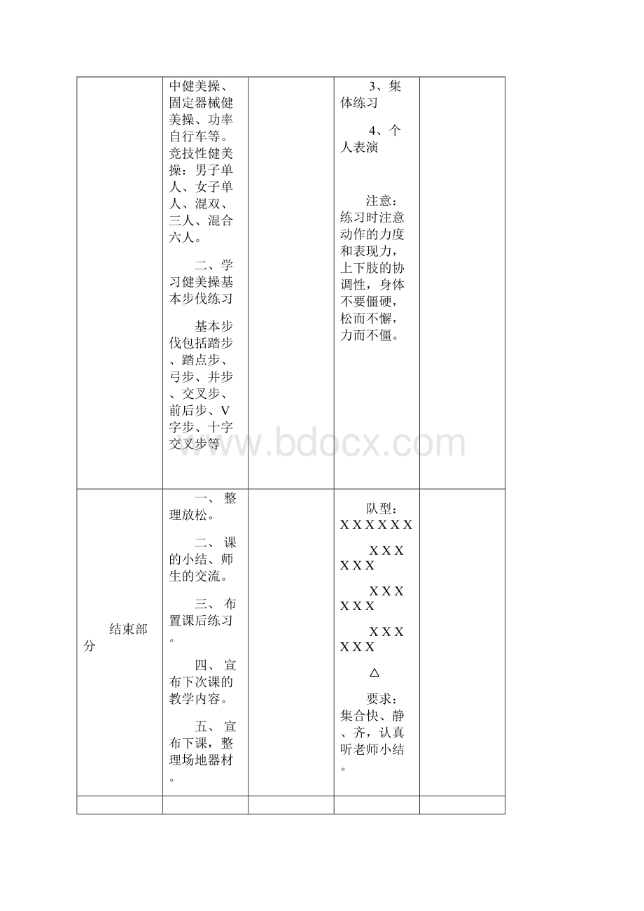 健美操兴趣班教案.docx_第3页