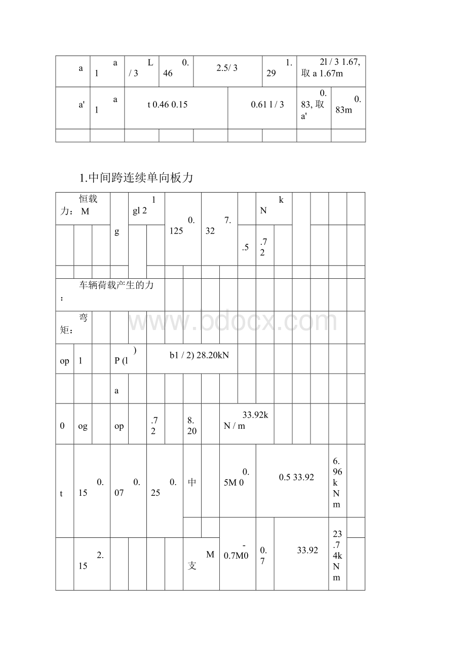 混凝土简支梁桥内力计算轨道.docx_第3页