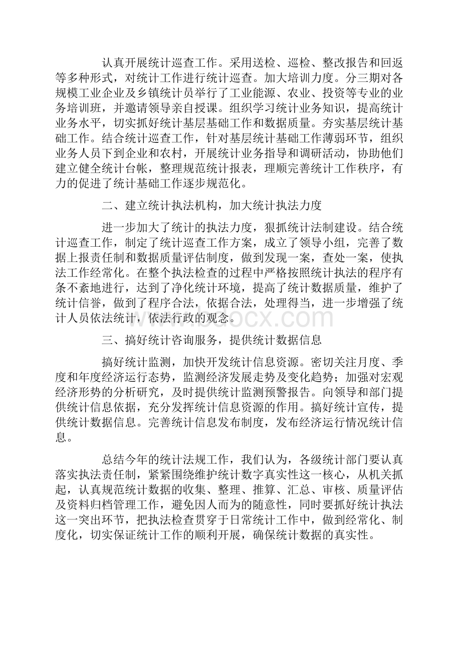 统计人员个人工作总结Word文件下载.docx_第3页