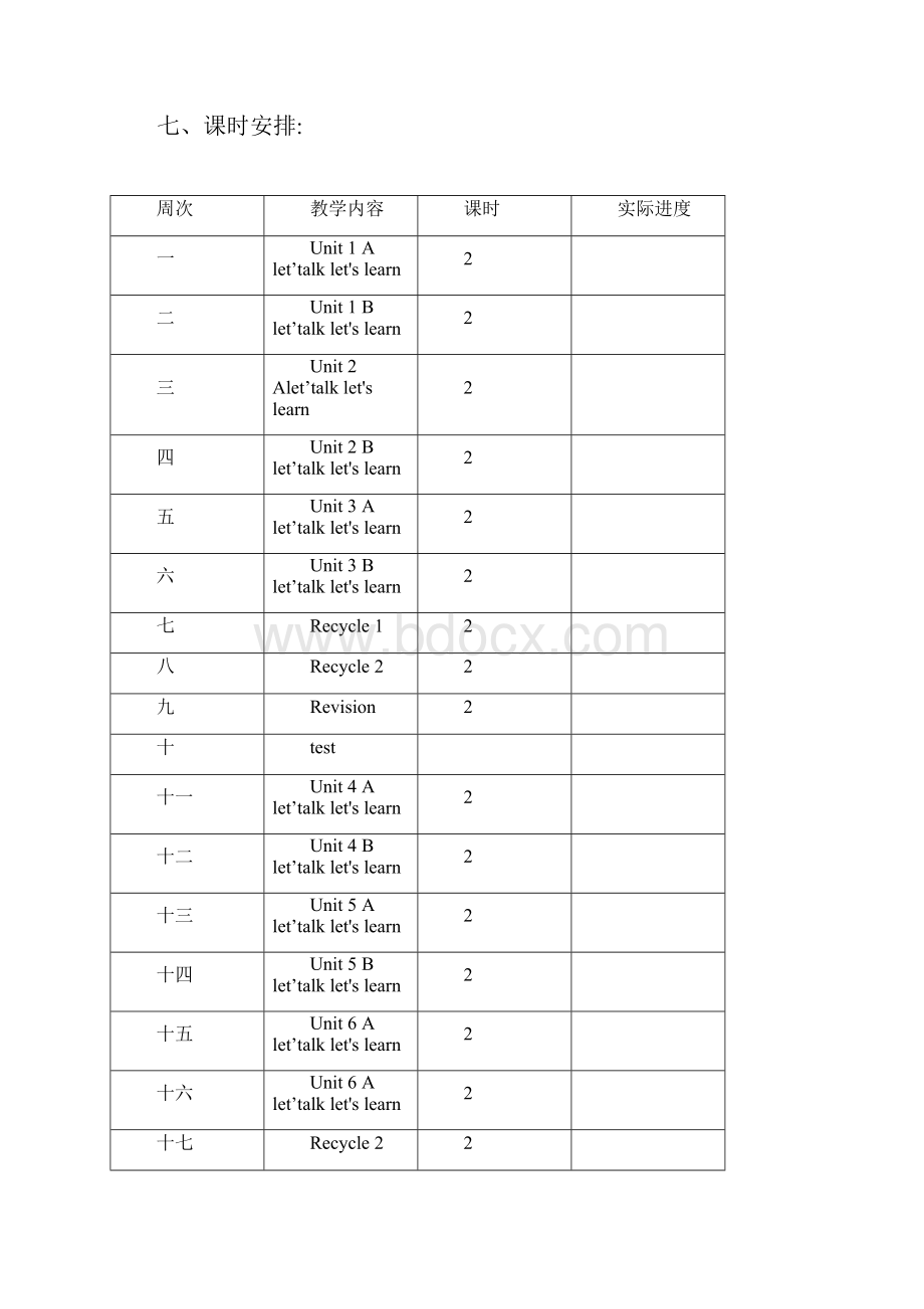 小学四年级英语下册教案.docx_第3页