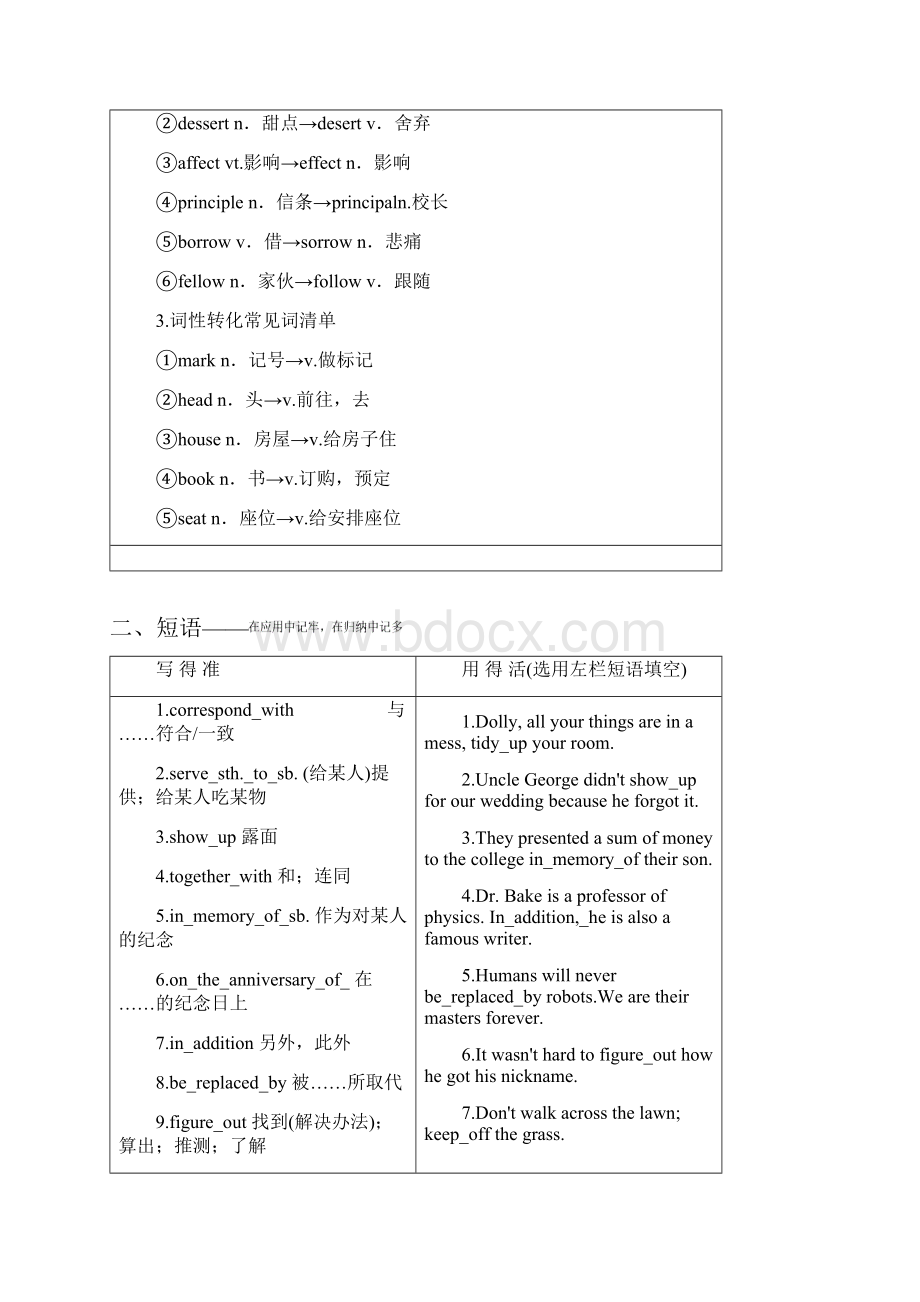 高考英语一轮复习Unit3FestivalsandCelebrations学案重庆大学版.docx_第3页