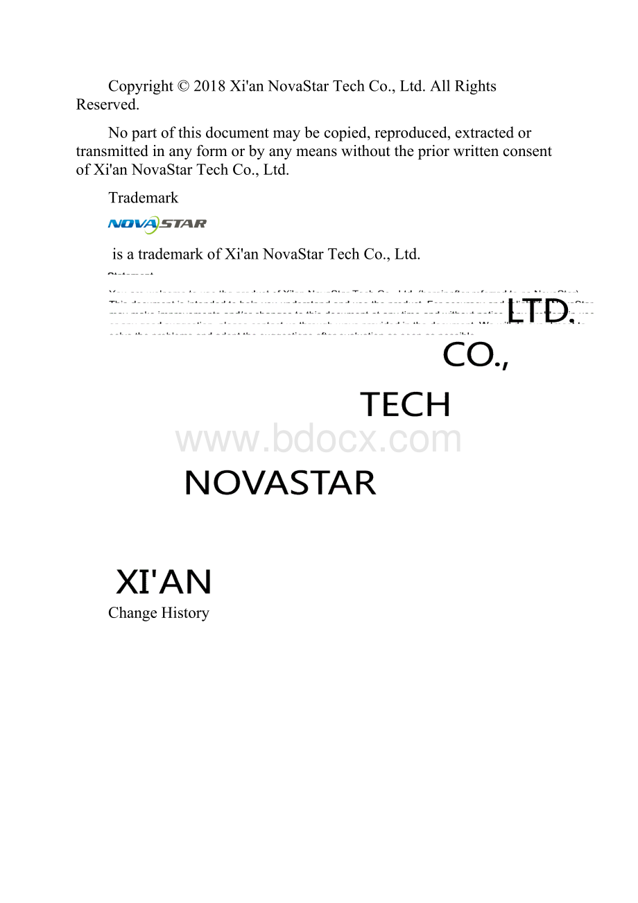 诺瓦科技LED接收卡光电转换器CVT4KM规格书Word格式.docx_第2页