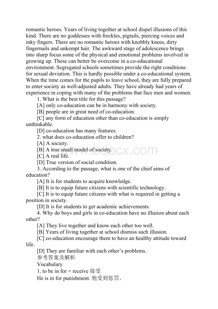 英语六级阅读理解试题库及答案12Word下载.docx_第2页