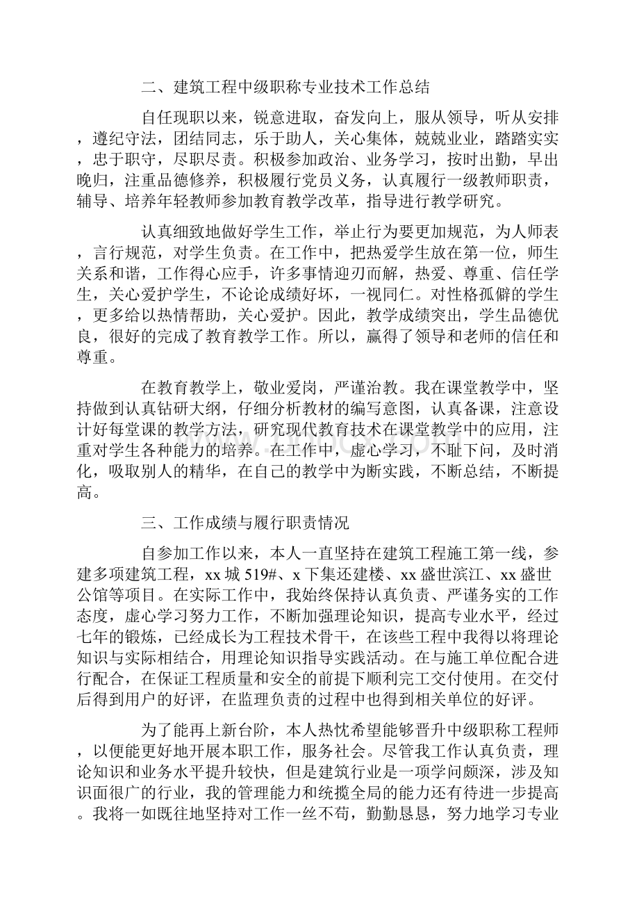 工程师专业技术工作总结文档格式.docx_第2页