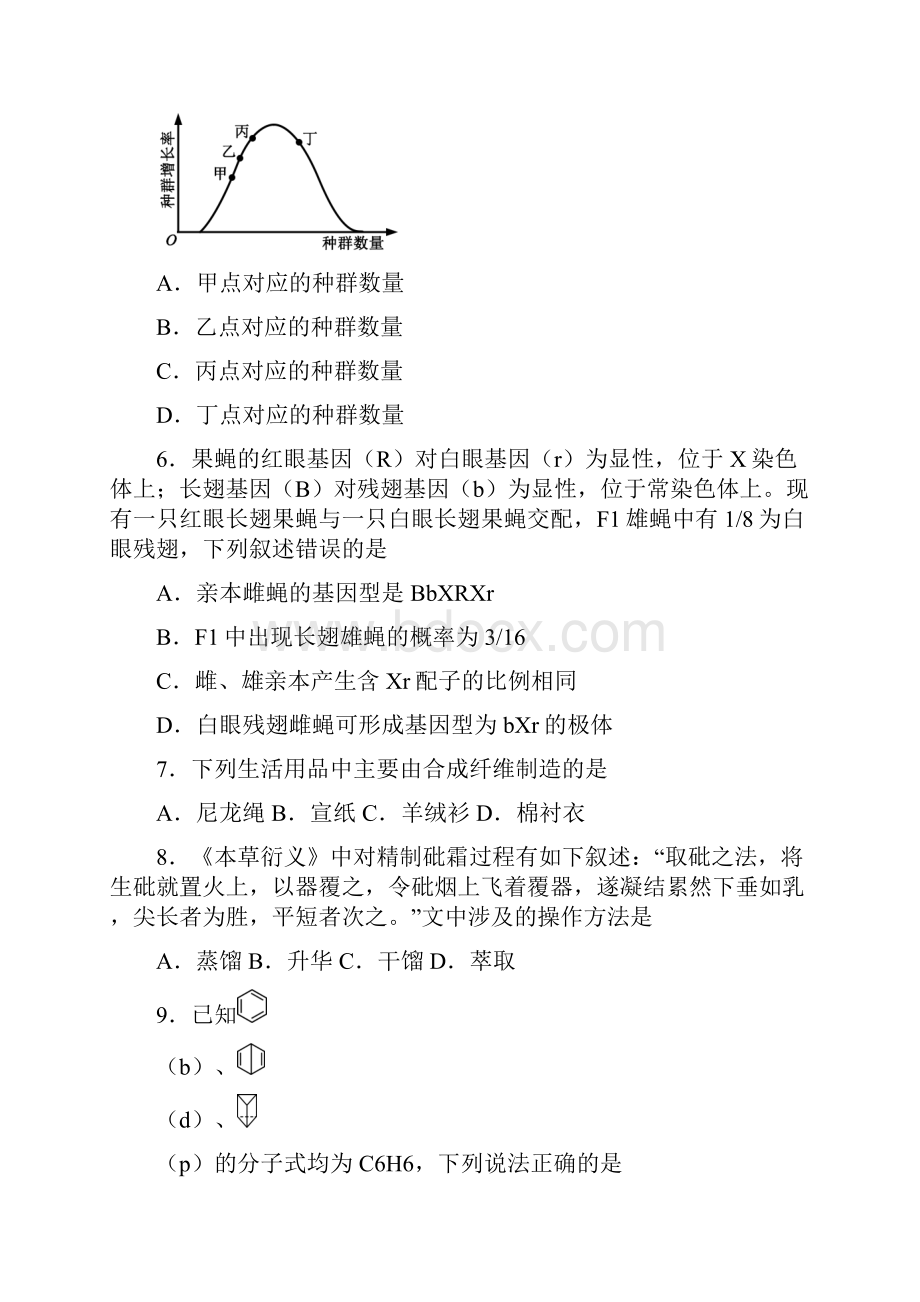 精校版新课标Ⅰ理综高考试题文档版含答案Word下载.docx_第3页