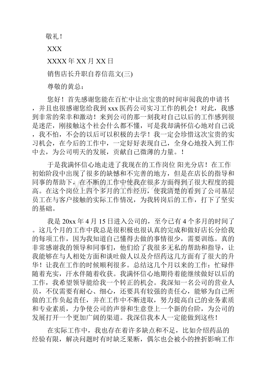 销售店长升职自荐信怎么写docWord文档格式.docx_第3页