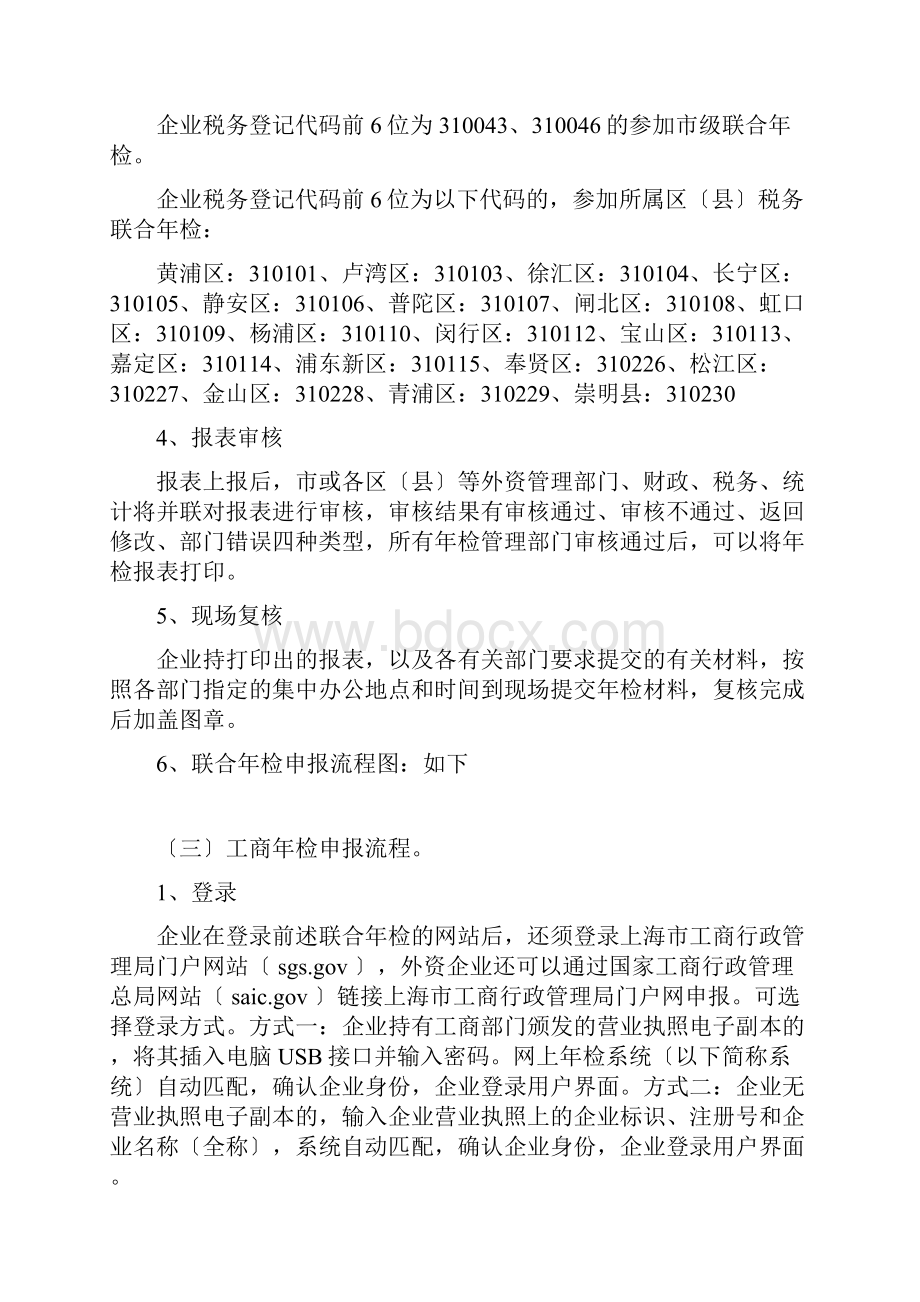 上海市外商投资企业联合年检须知doc上海市外商投资企业Word文档格式.docx_第3页