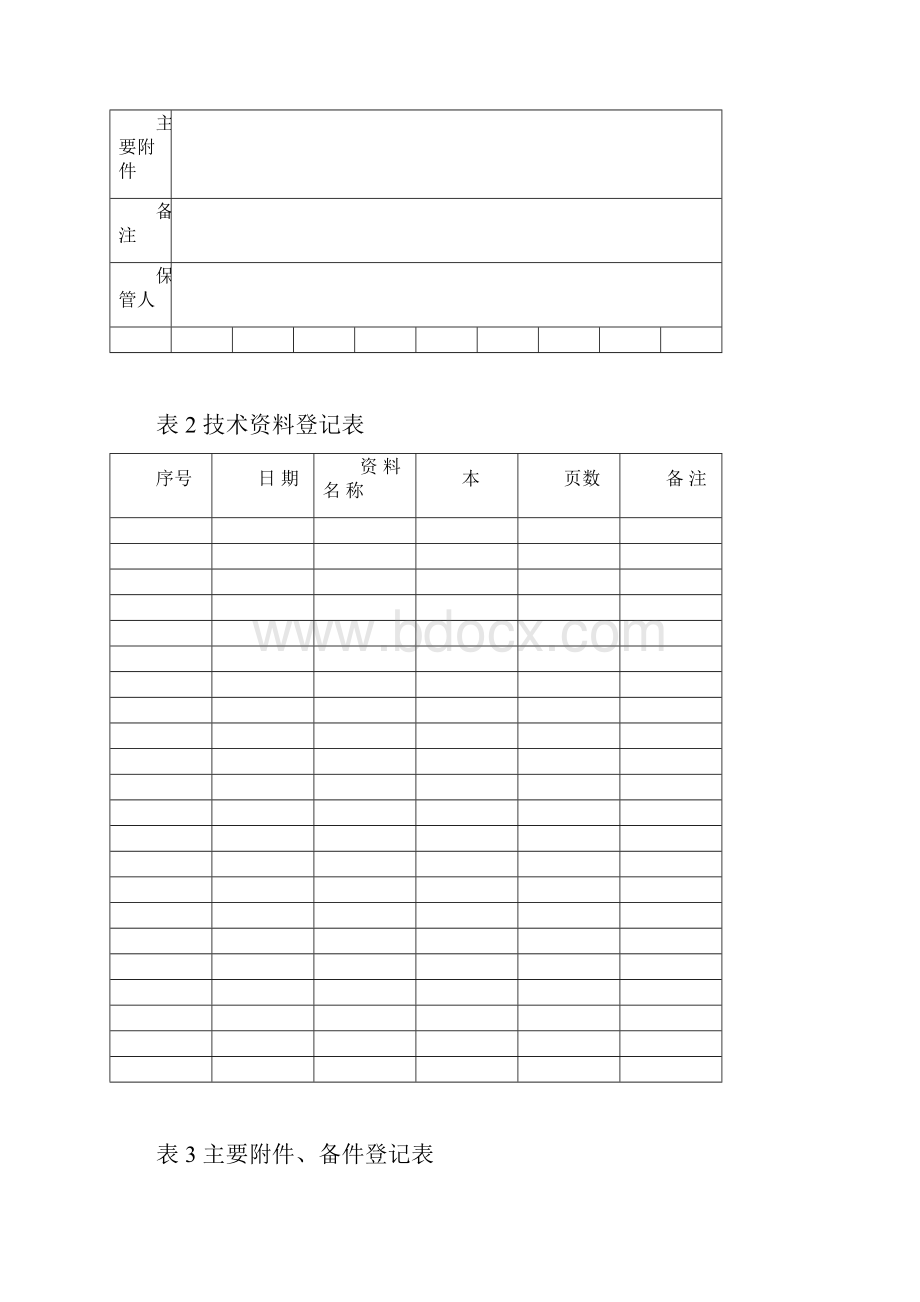 热仪器设备技术登记表Word格式文档下载.docx_第3页