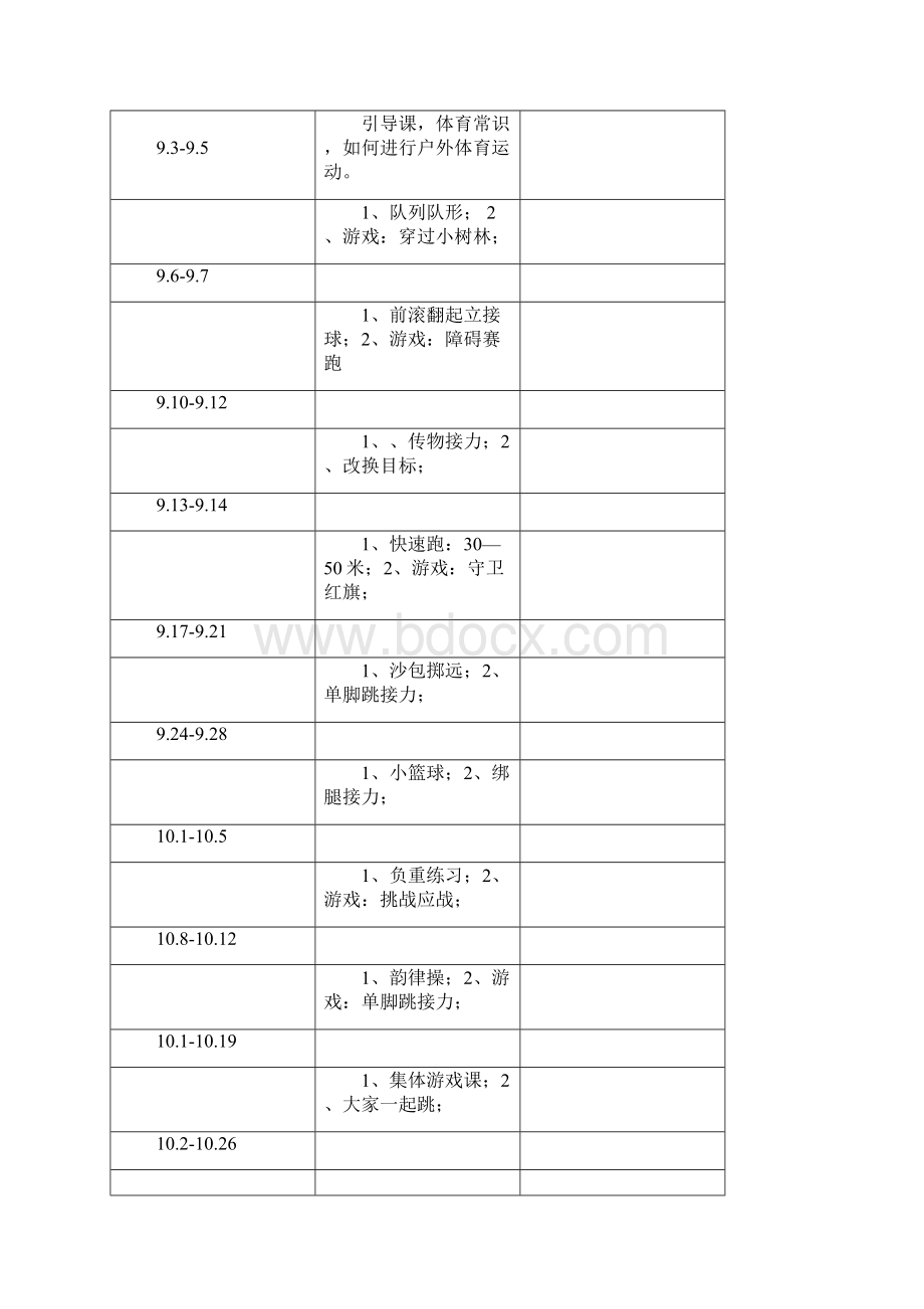 小学四年级下册体育教案全册Word下载.docx_第3页