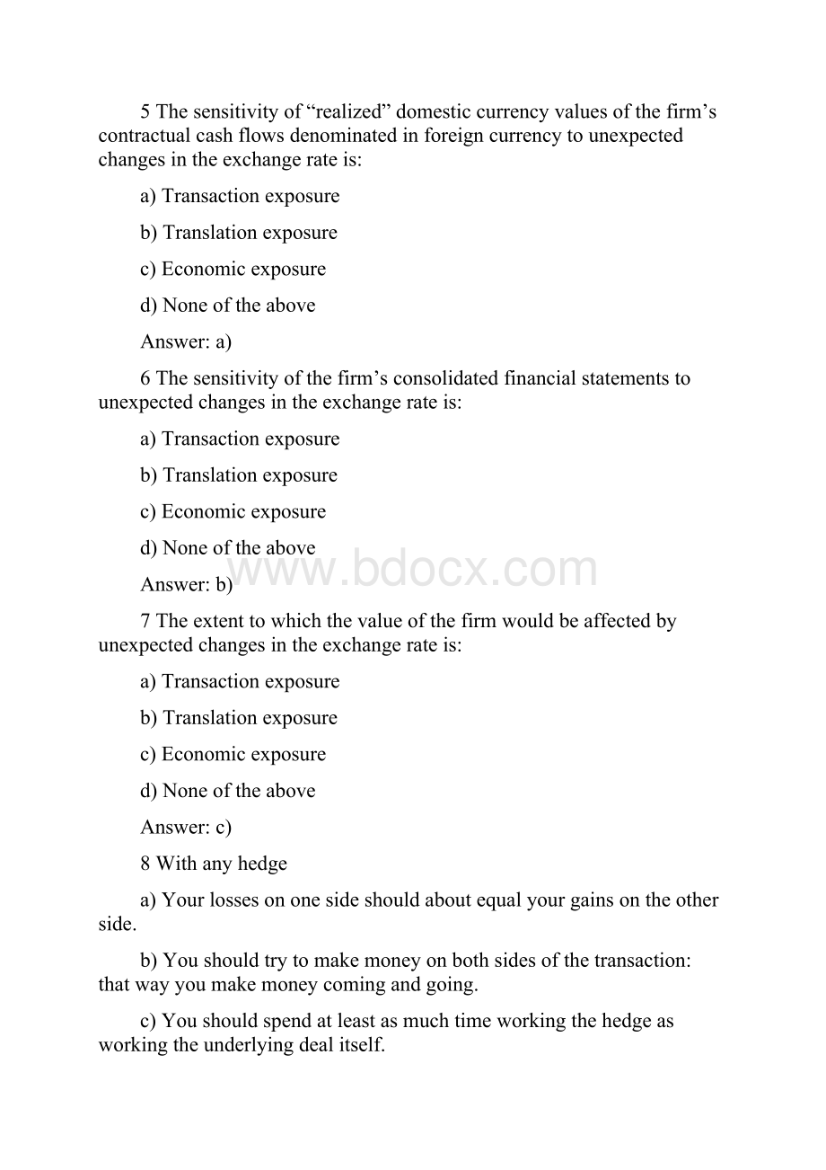 CHAPTER 8 Management of Transaction Exposure.docx_第3页