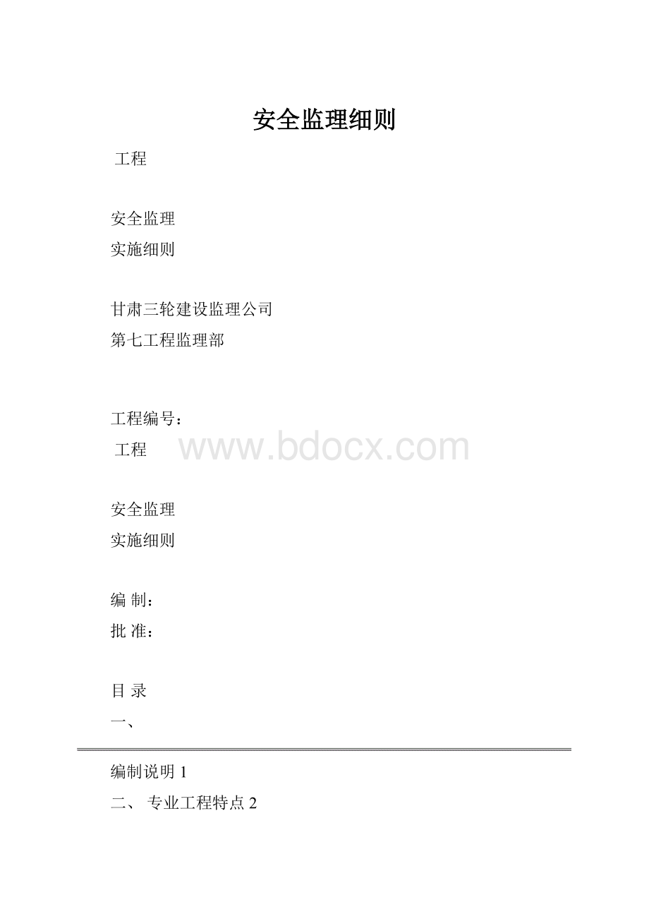 安全监理细则.docx