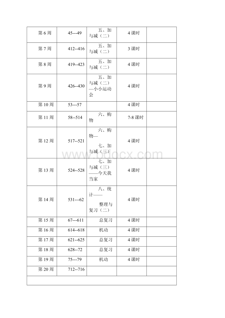 小学一年级下册数学全册教案北师大版.docx_第3页