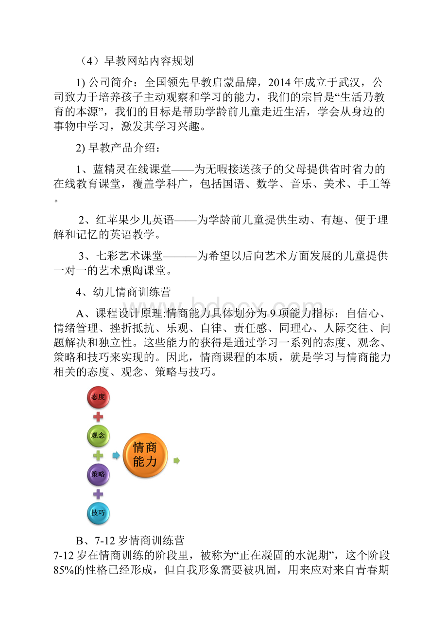 XX品牌早教启蒙中心网站运营营销推广策划方案.docx_第3页