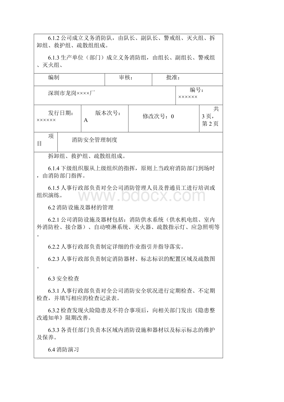 消防安全管理制度表格.docx_第2页