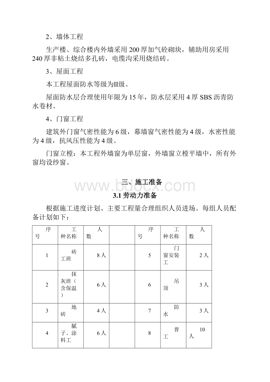 房屋建筑装饰工程施工方案.docx_第3页