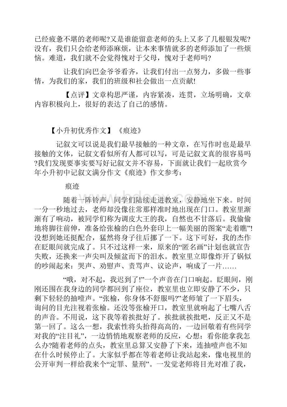 小学语文小升初满分作文精选10篇.docx_第2页