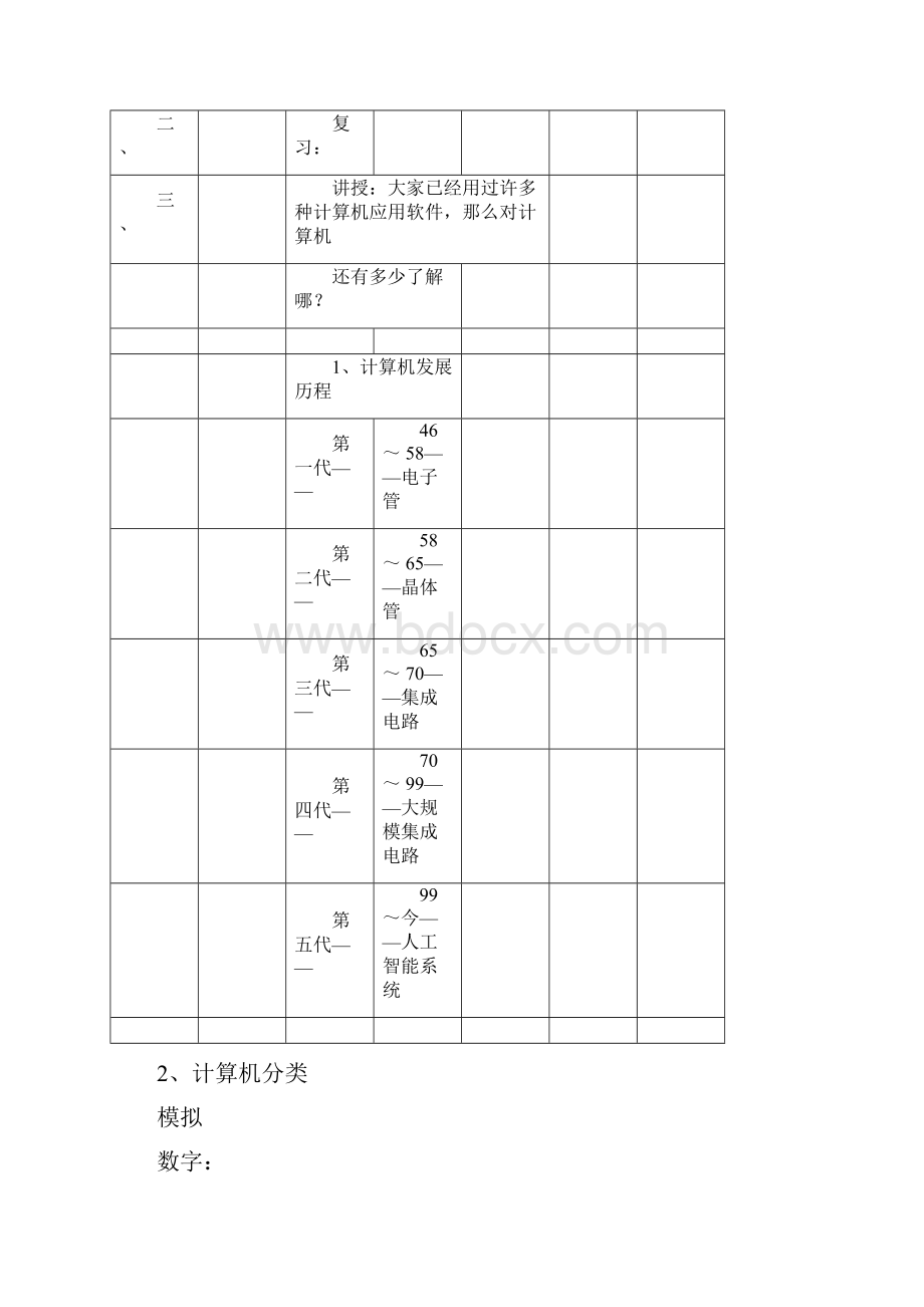 完整word版职高计算机组装与维护教案doc.docx_第2页