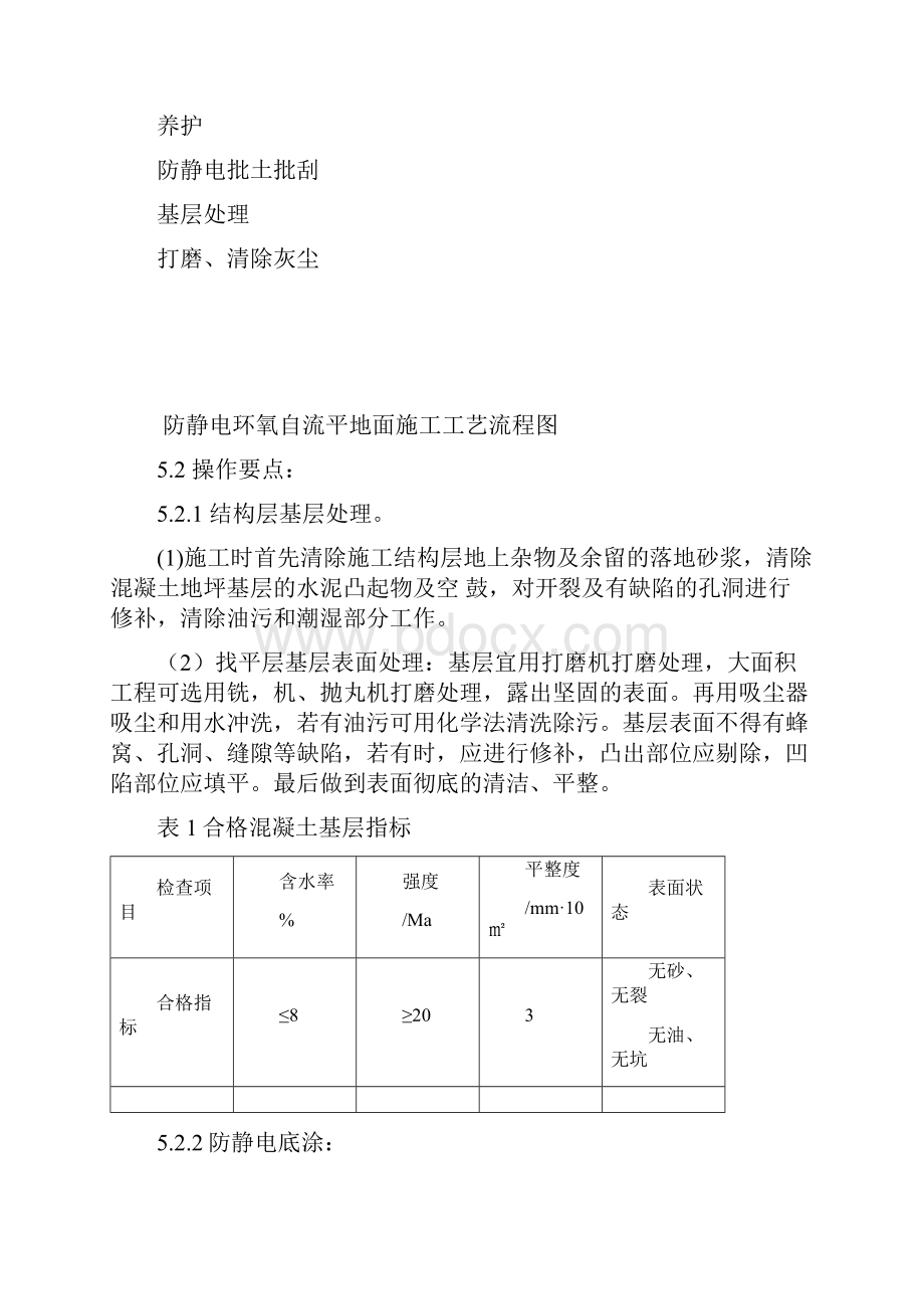 防静电环氧自流平地坪施工方案及报价单docWord文档格式.docx_第3页