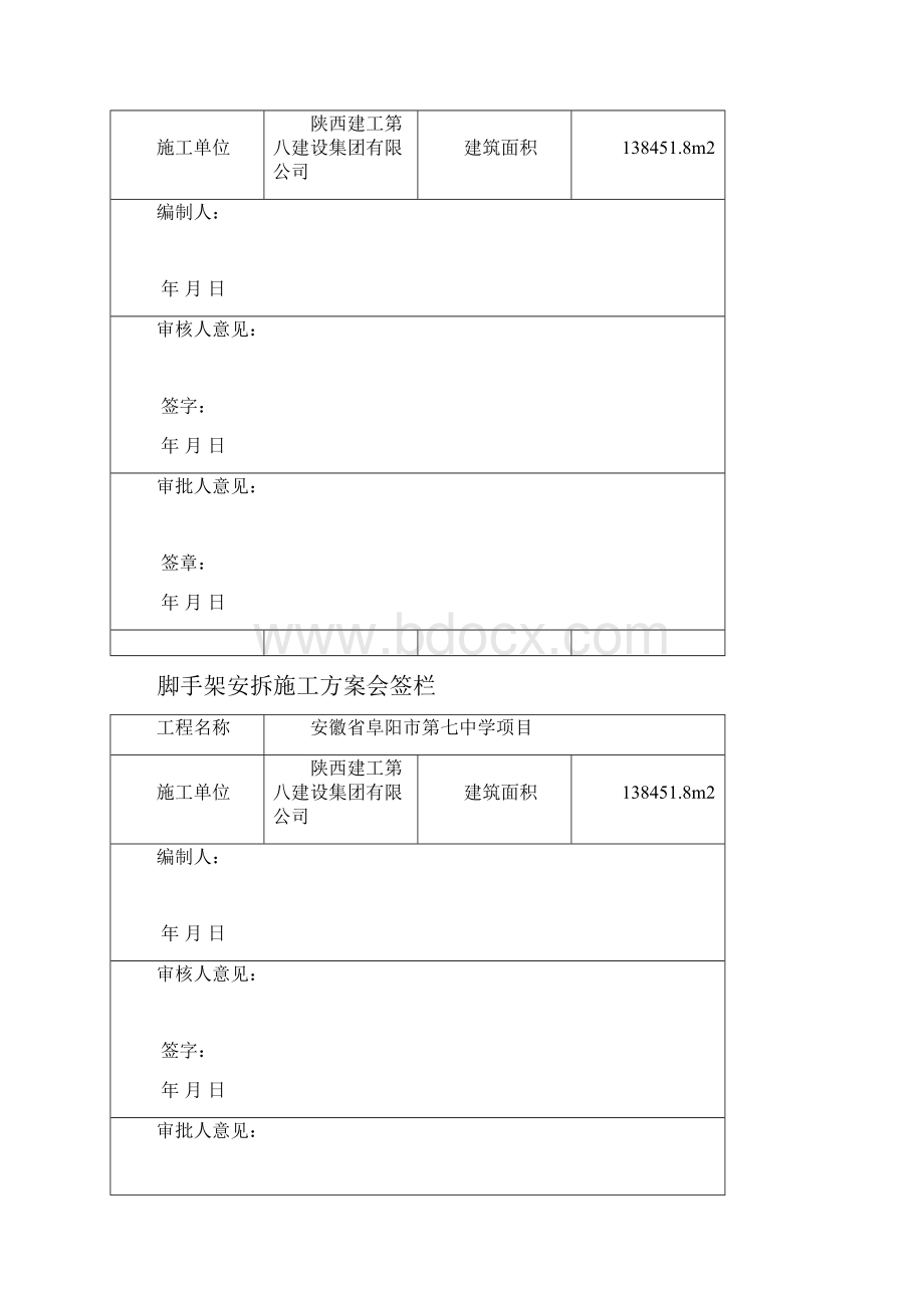 施工组织设计方案会签栏详解.docx_第3页