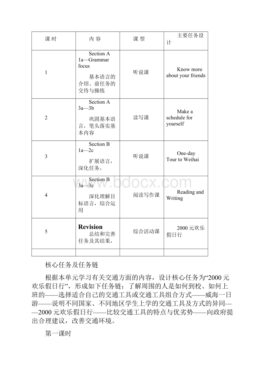 初中英语教学案例参考HowdoyougettoschoolWord文件下载.docx_第3页