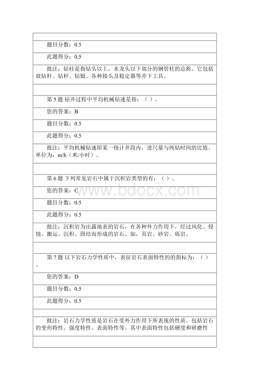 中国石油大学北京石油工程专业油气井工程设备与工具第一阶段作业答案Word文件下载.docx_第2页