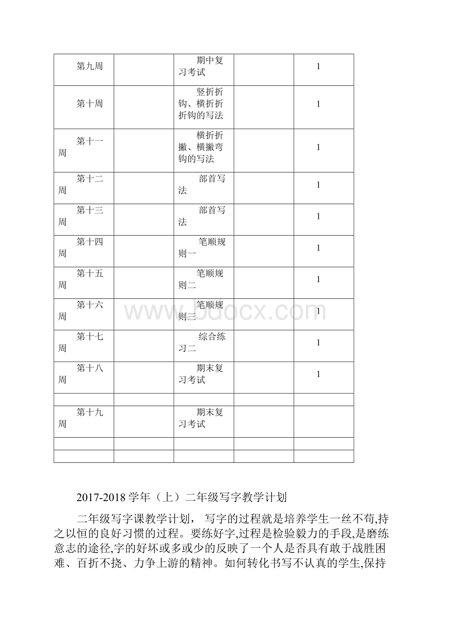 苏教版16年级写字教学计划Word文档格式.docx_第3页