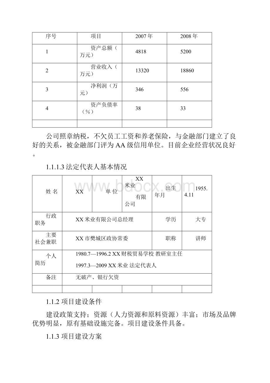 年5千吨方便米饭年1万吨粳籼中间型留胚米生产线及老厂区搬迁项目可行性研究报告.docx_第2页