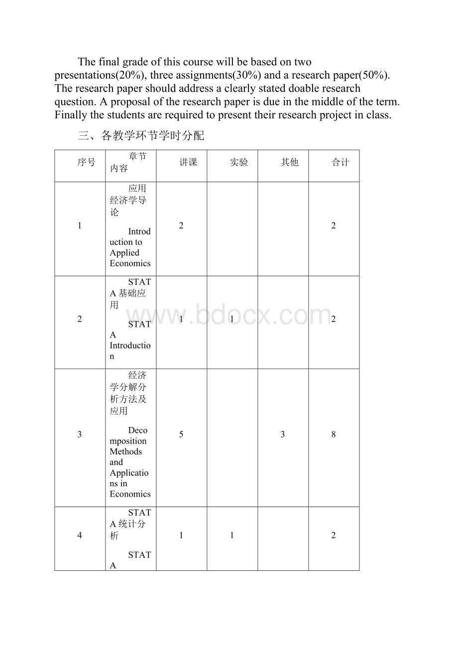 应用经济学前沿教学大纲.docx_第3页