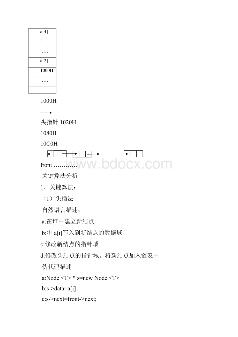 数据结构实验报告单链表.docx_第3页