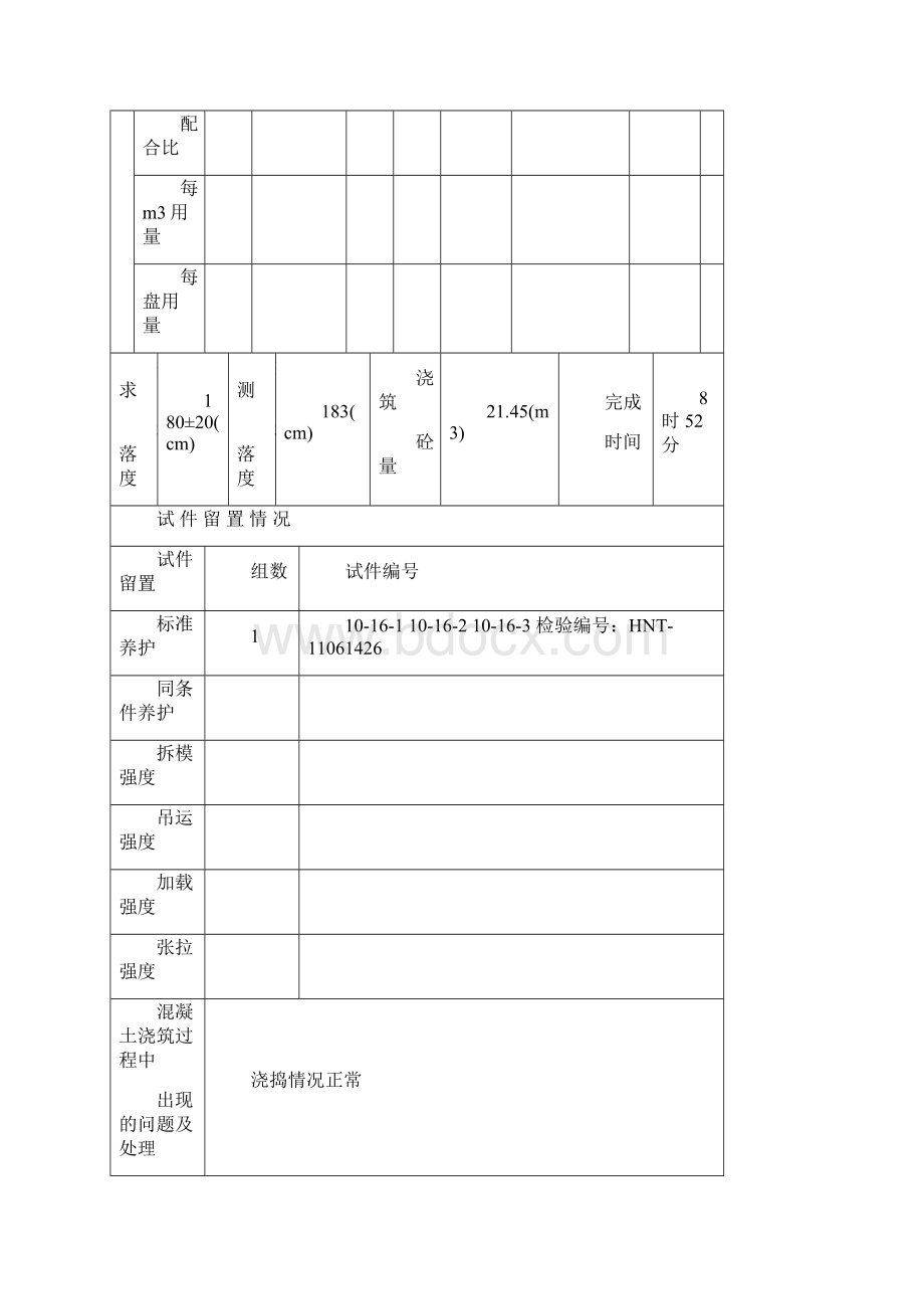 C15水泥混凝土浇筑施工记录排水管道平基和管座砼.docx_第2页