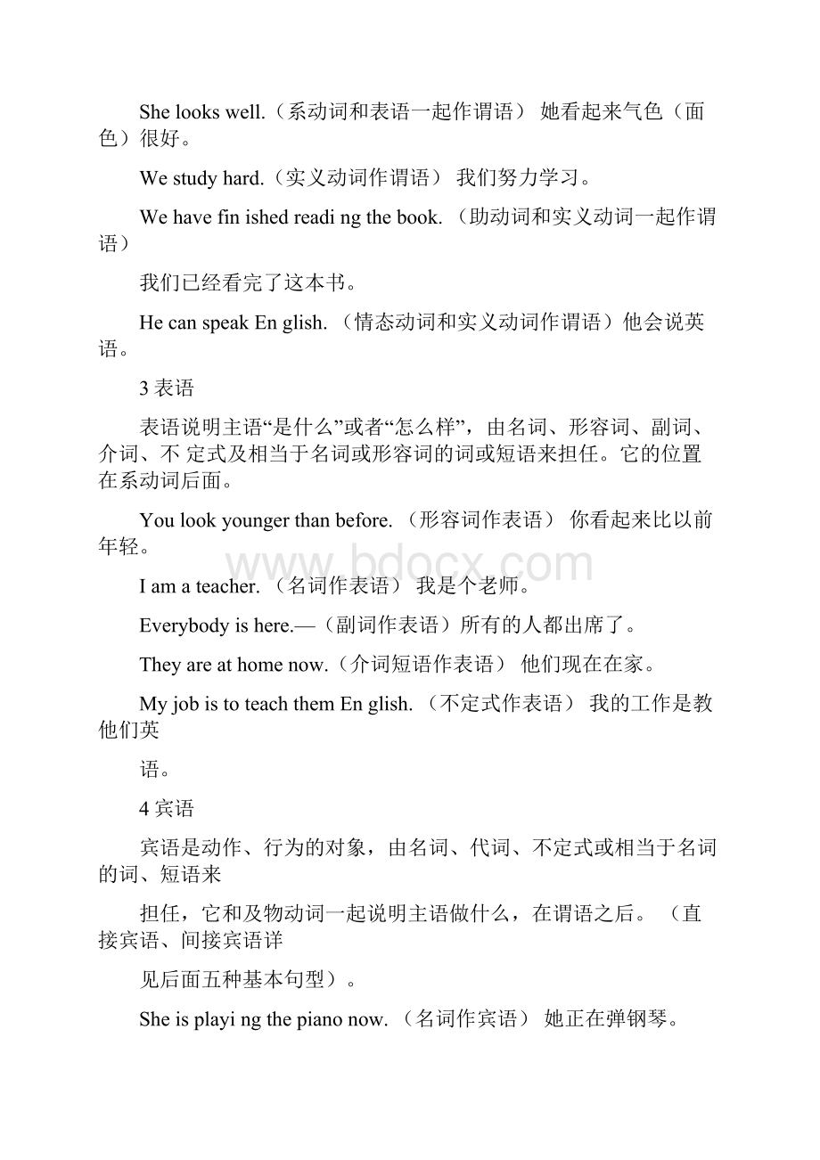 初中英语句子成分及练习文档格式.docx_第3页