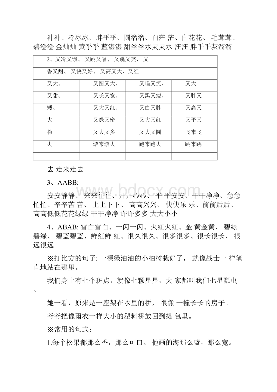 一年级下期语文基础学习知识知识归类复习资料.docx_第3页