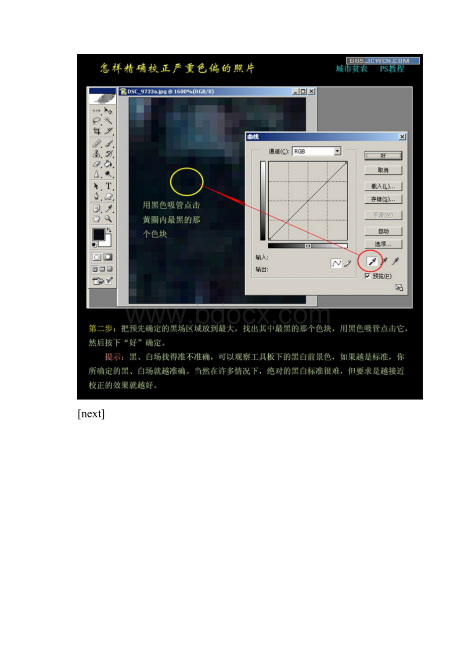 怎样精确校正严重偏色的照片Word下载.docx_第3页