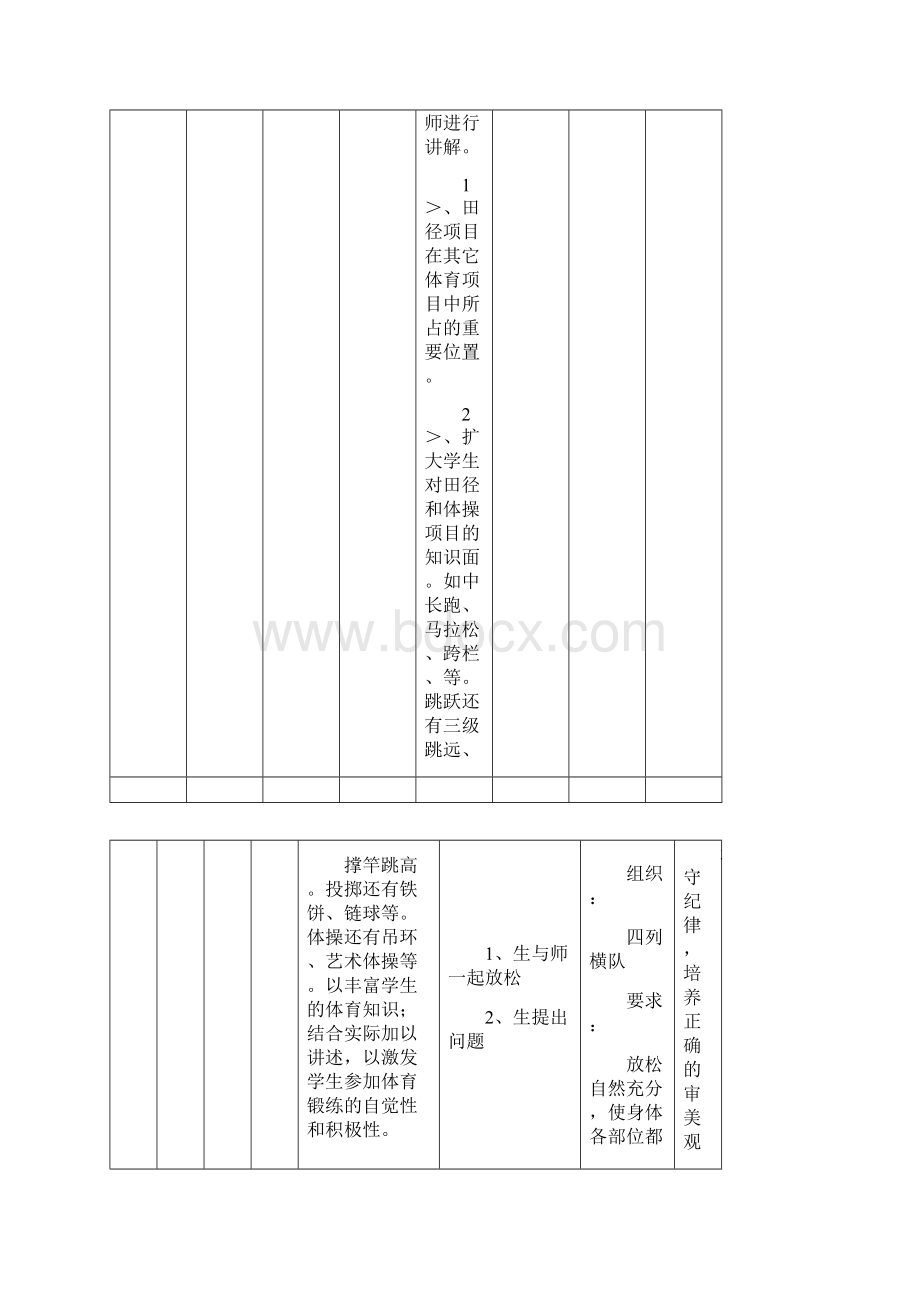 小学四年级上册体育教案人教版Word文档格式.docx_第2页