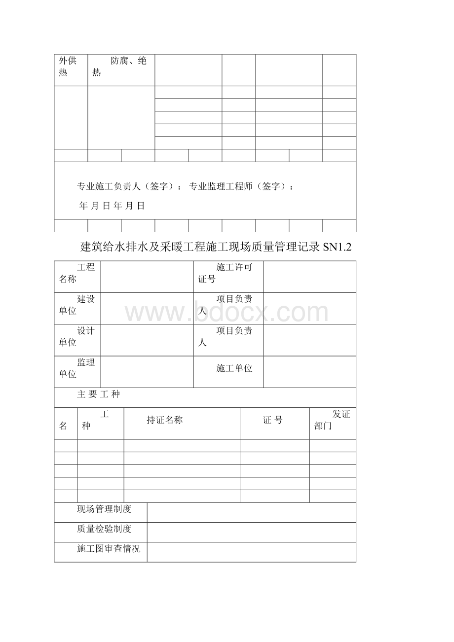 竣工验收表格大全共97种表格.docx_第2页