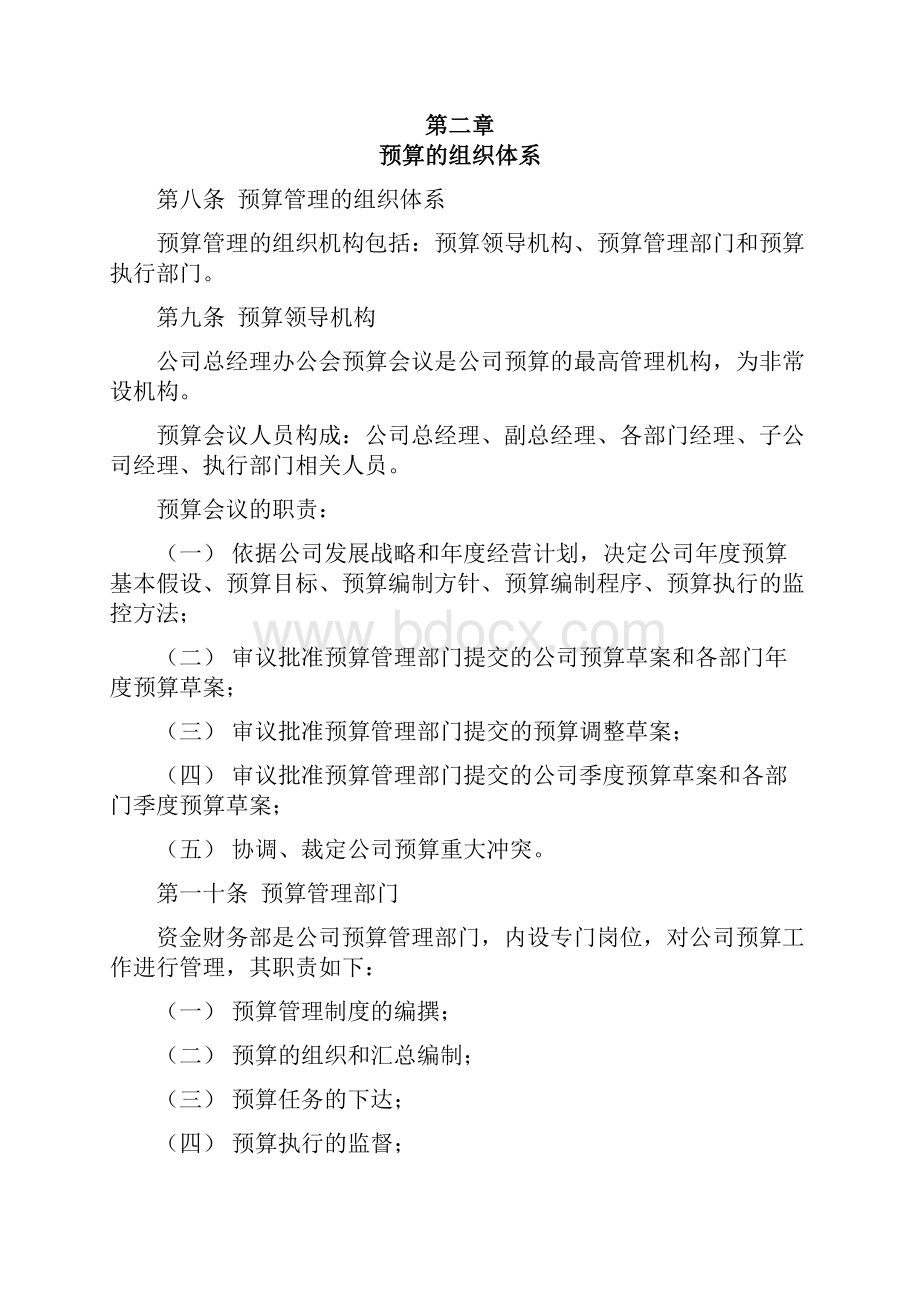 天津泰丰报告13预算管理制度.docx_第3页