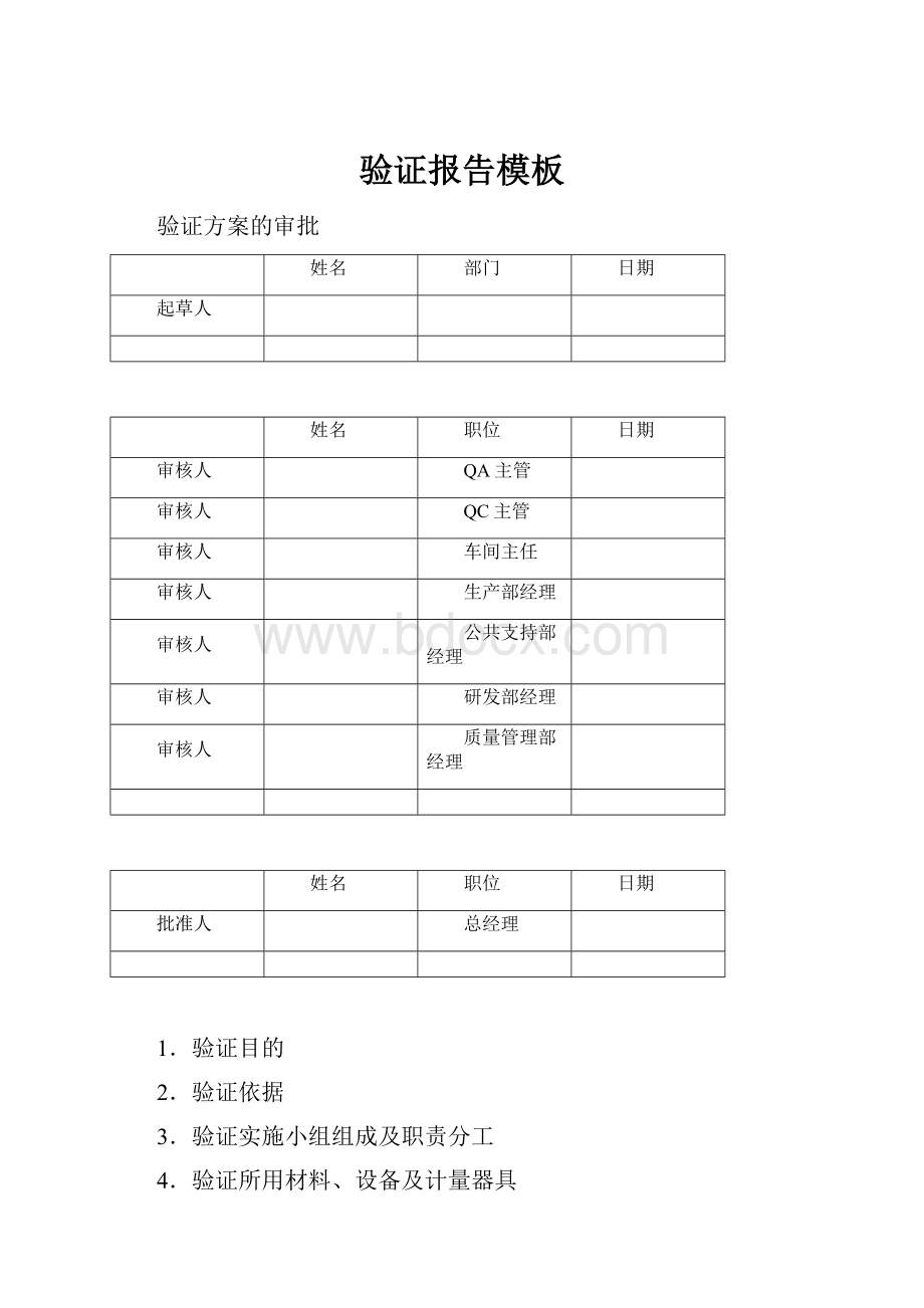 验证报告模板.docx_第1页