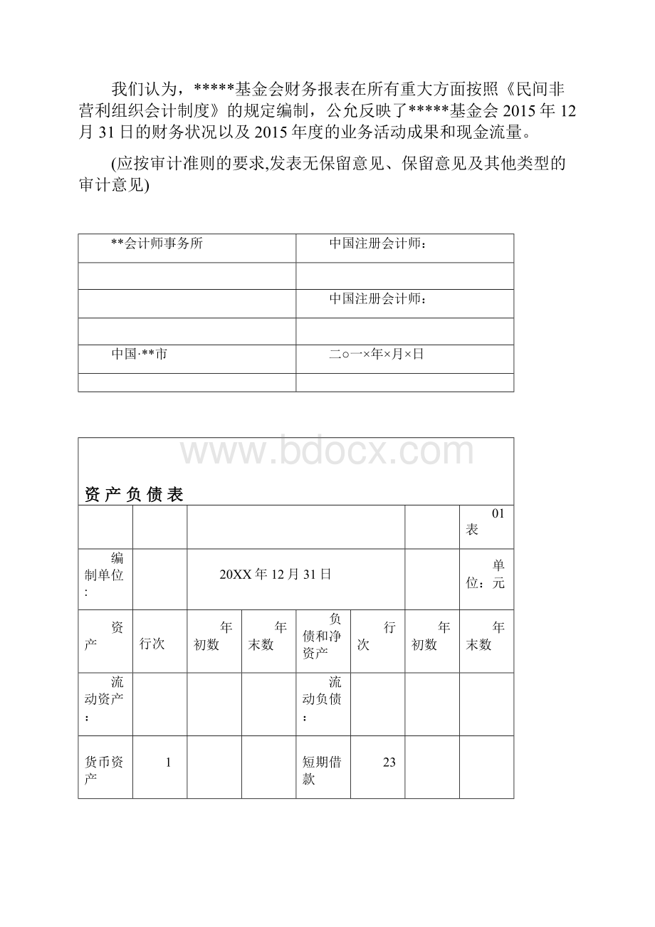 基金会年度财务审计报告.docx_第2页