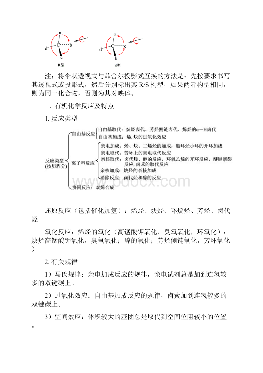 大学有机化学知识点总结资料Word文档格式.docx_第3页