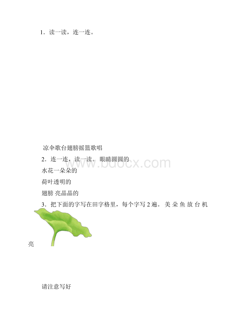 荷叶圆圆优秀教案17.docx_第3页