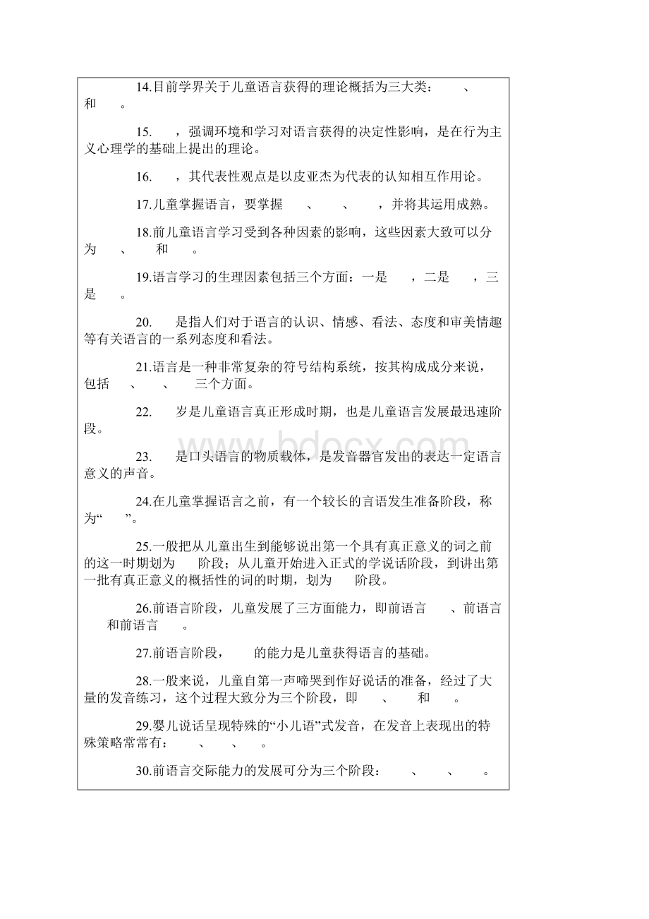 幼儿园语言教育专题期末复习剖析.docx_第2页