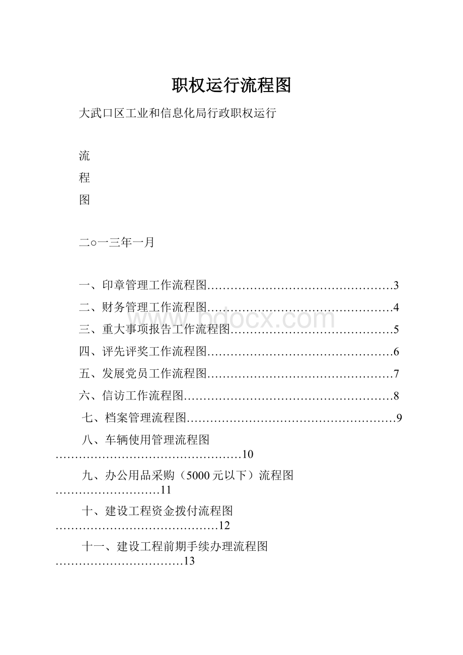 职权运行流程图Word下载.docx