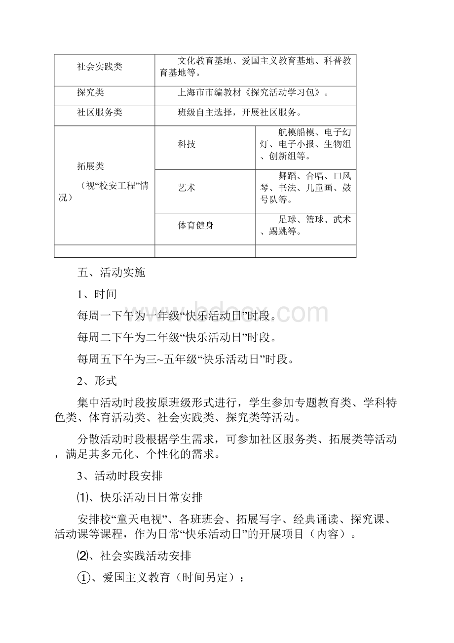 惠南小学快乐活动日整体性方案.docx_第3页