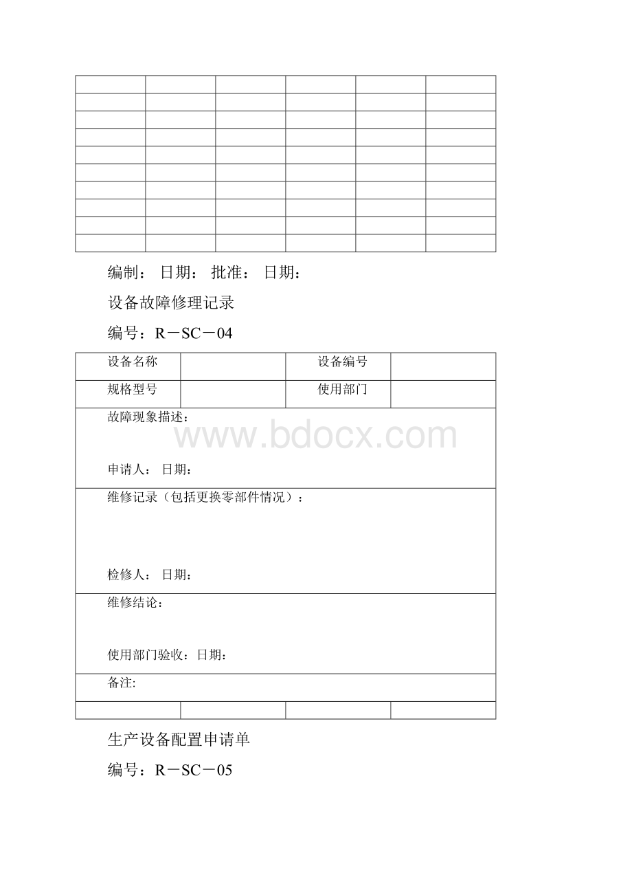 设备管理记录Word文件下载.docx_第2页