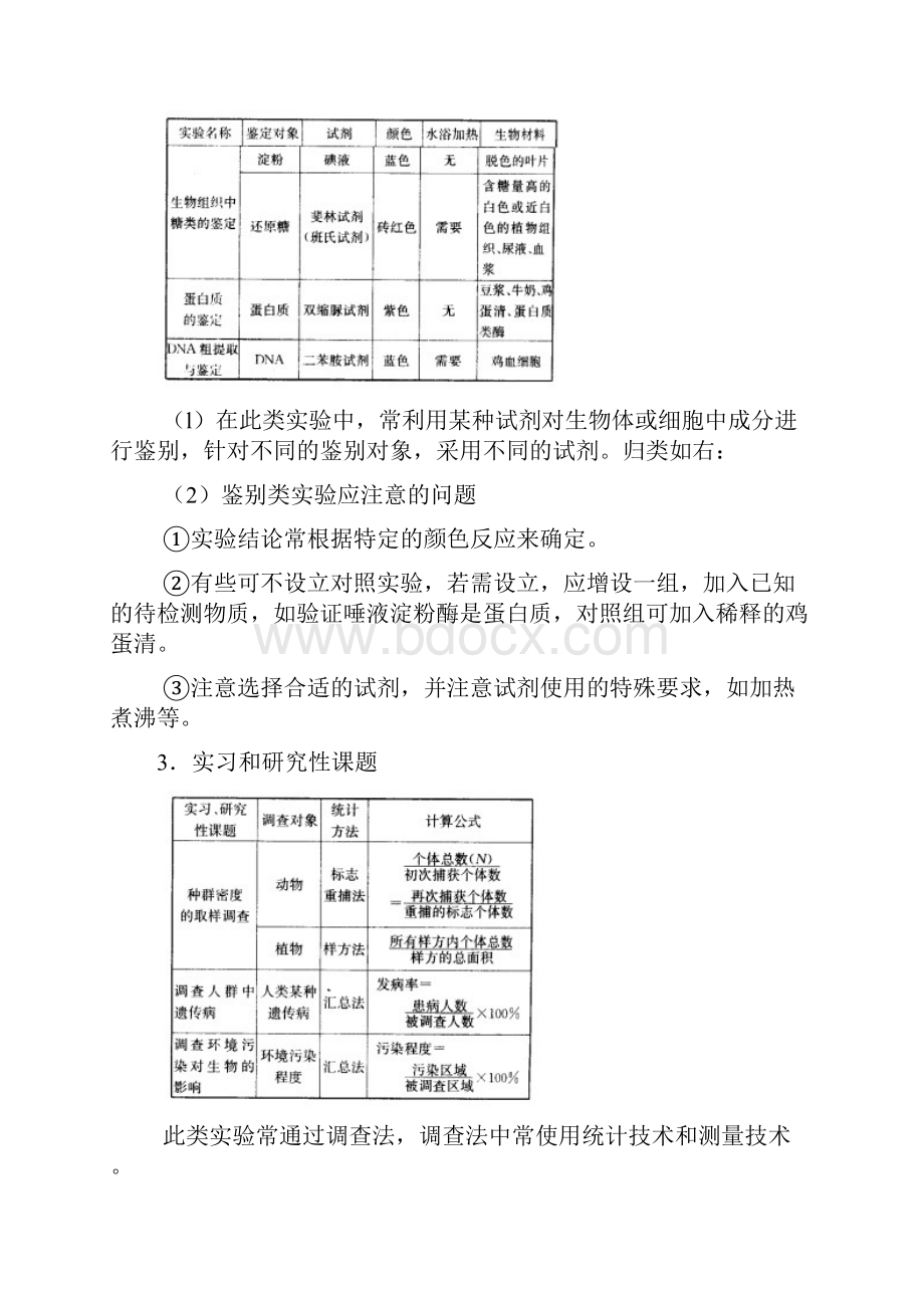 高三生物复习知识点分类与热点知识总结4Word文档下载推荐.docx_第3页