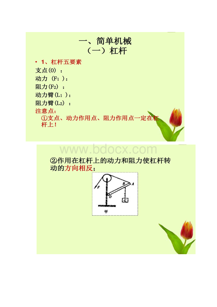 九年级物理上册11章简单机械和功复习课件苏科版.docx_第2页