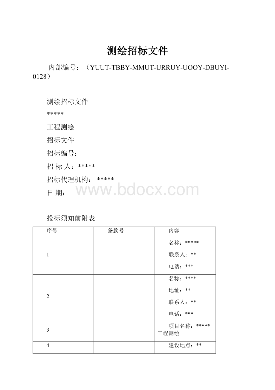 测绘招标文件.docx_第1页